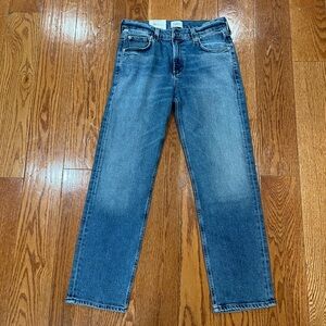 Citizens Of Humanity Anissa Blue Straight Leg Jeans